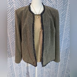 Sag Harbour Business Casual Blazer and Tank Top